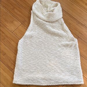 Pilcro Sleeveless Cowl Neck Sweater